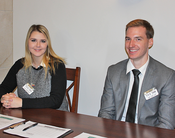 intern registration desk